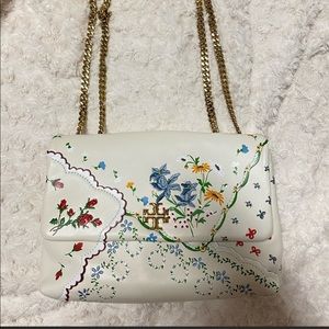 Tory Burch Mixed Floral Shoulder Bag